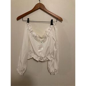 ‎Romwe off the shoulder top